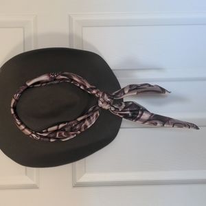 Tooled Leather Wild Rag